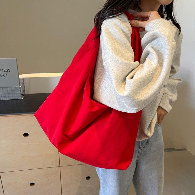 Bolso para mujer tote slouchy casual de lona y pana miniatura 5
