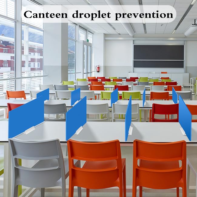 Cloison de séparation de bureau en PVC pour concentration élève et étude