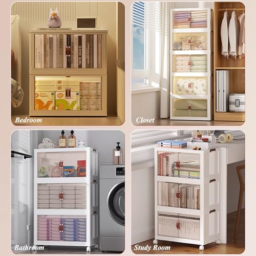 Bacs de rangement empilables pour optimiser l'espace des petits placards - 8