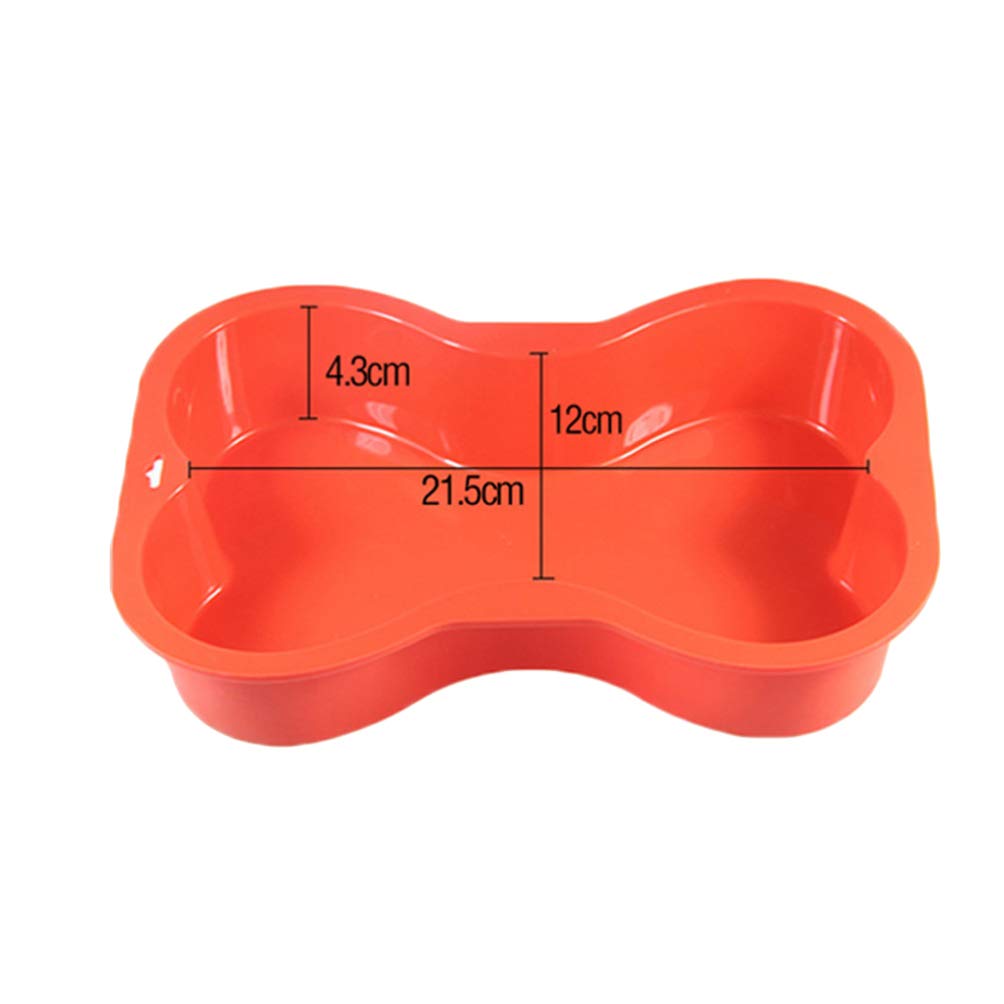 DOITOOL 2pezzi Teglia Silicone Antiaderente Per Torta Compleanno Per Per Dolci Per Domestici Per e