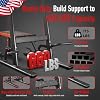 HARISON Multifunction Power Tower with Bench, Heavy Duty Pull Up Bar Dip Station for Home Gym Workout Strength Training Fitness Equipment