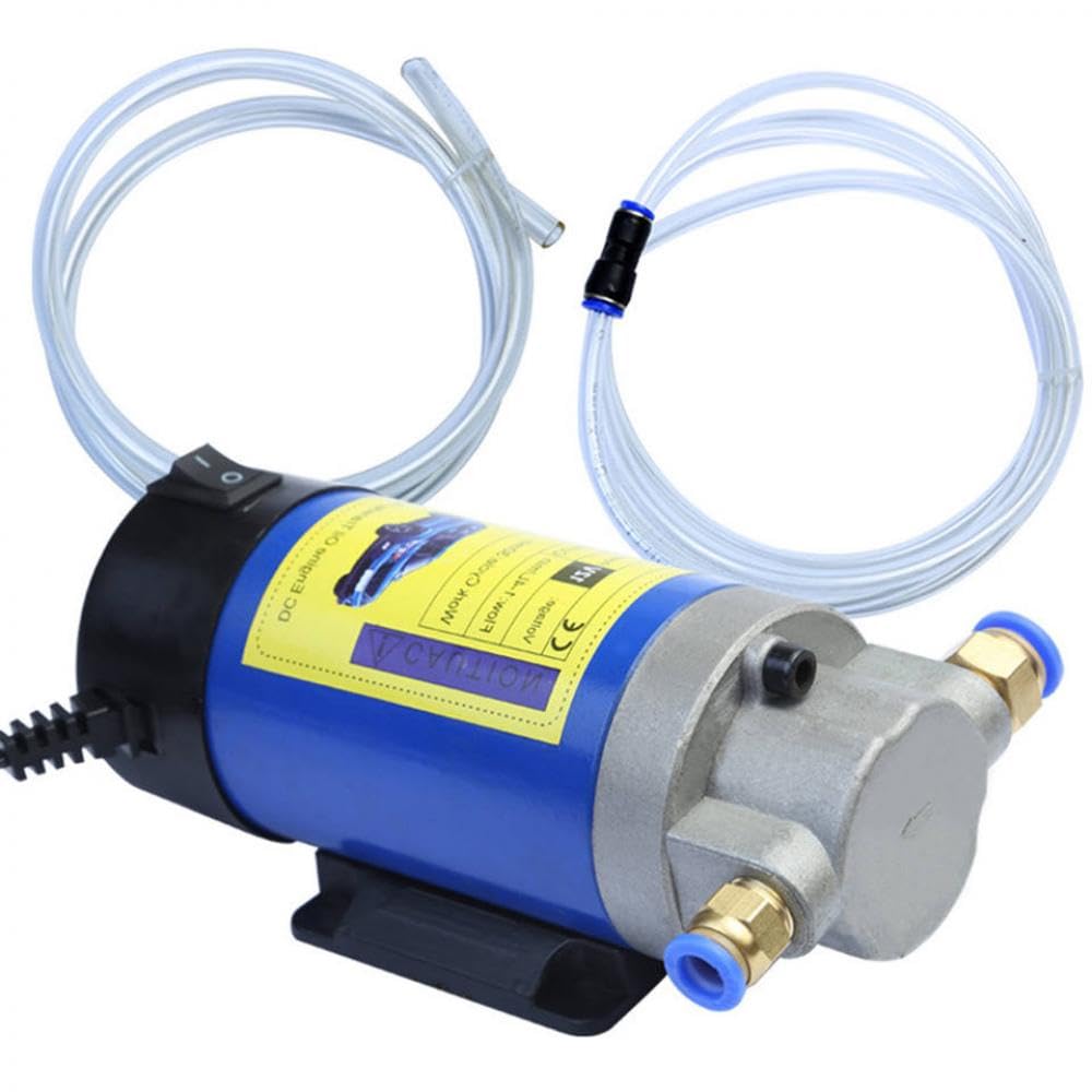 Bomba de Aceite extractora diésel de 12V, Bomba de Cambio de Transferencia de succión, Herramienta de sifón de Fluido Compatible con Aplicaciones automotrices