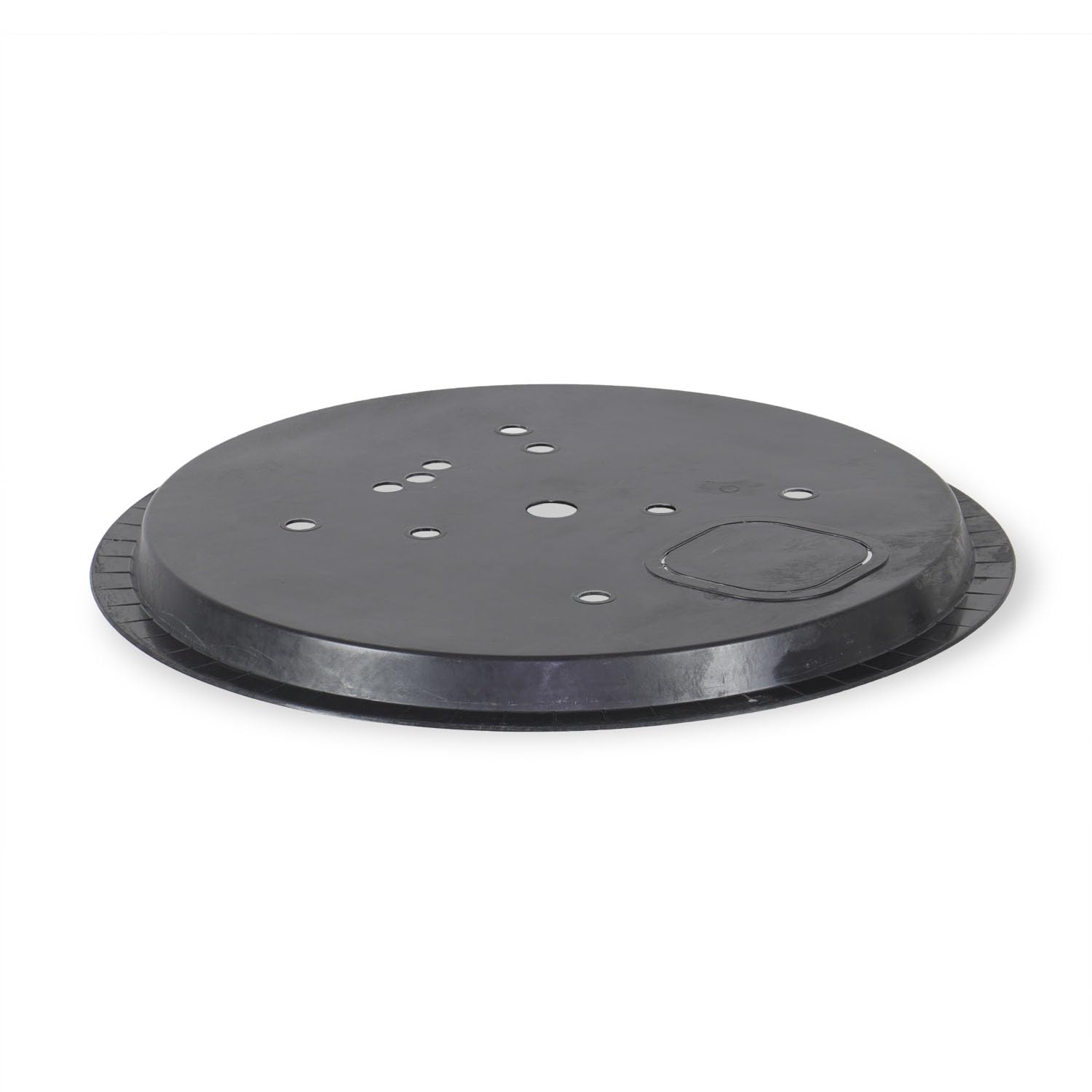 CLGarden GFK Abdeckung 88cm für PE Springbrunnenbecken 150L Deckel 90 rund
