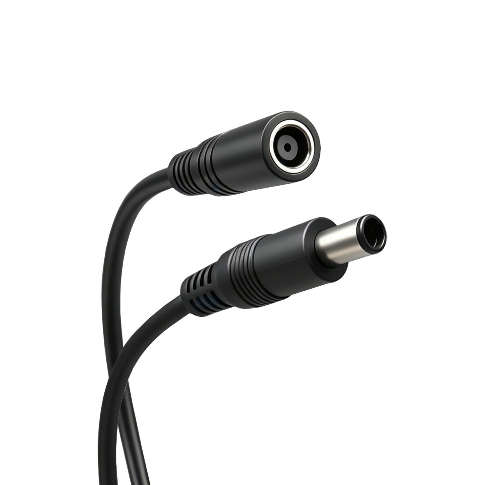7.4mm x 5.0mm DC Power Extension Cable,16AWG Male to Female dc Jack Extension Cord for Laptop,Power Supply Adapter,Tip Laptop Charger，Solar Controller,Projector,3.3FT 2-Pack