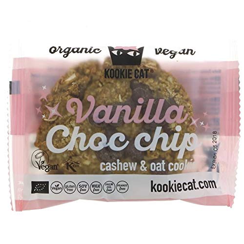 KOOKIE CAT | Vanilla & Choc Chip Cookie | 10 x 50g (ES)