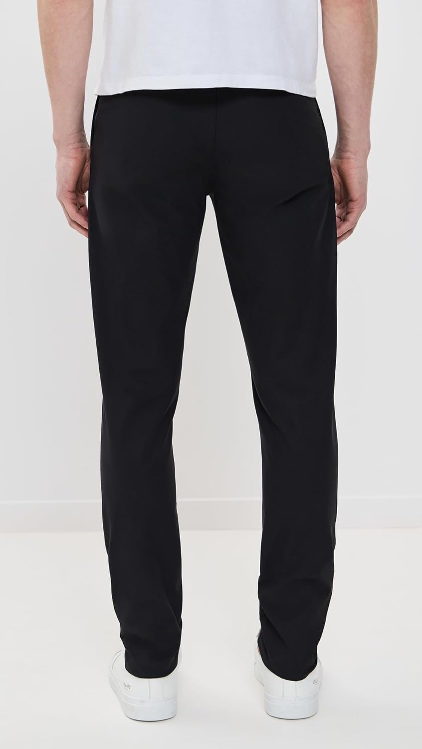 REIGNING CHAMP Men's Stretch Warp Knit Coach's Slim Pants - Image 3