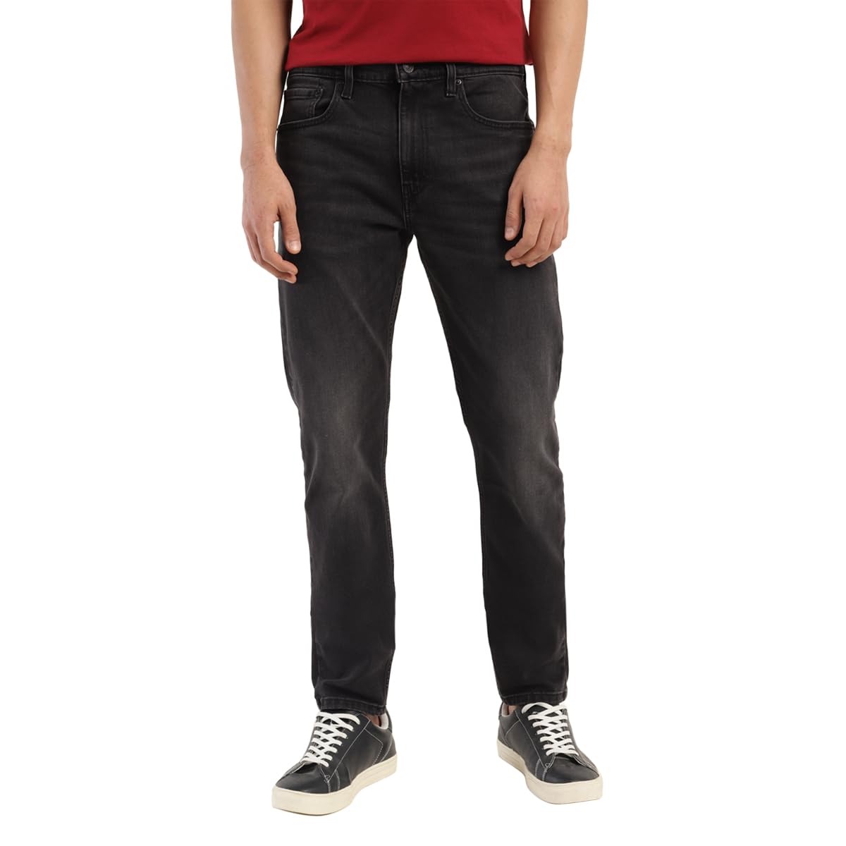 Levis Mens 512 Slim Tapered Fit Mid-Rise Light Fade Stretchable Jeans Black (B09Z77XYMK) Amazon Price History, Amazon Price Tracker