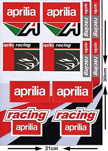Aprilia stickers kit (12 pc.)
