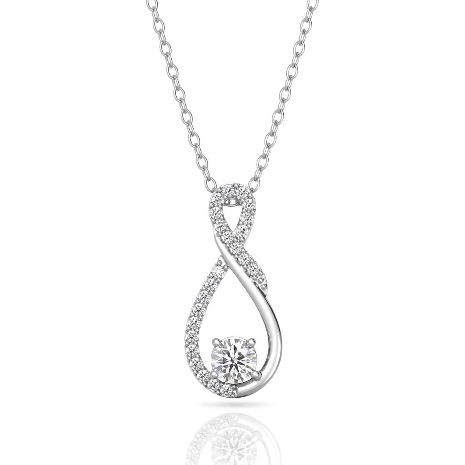 See full amazon price history chart for Verozi 925 Sterling Silver Womens Infinity Swirl Pendant Necklace Gold & Rhodium Plated, Cubic Zirconia AAAAA Necklaces, Jewelry Gifts for Women with 6 Months Warranty*|18" Chain Verozi 925 Sterling Silver Womens Infinity Swirl Pendant Necklace Gold & Rhodium Plated, Cubic Zirconia AAAAA Necklaces, Jewelry Gifts for Women with 6 Months Warranty*|18" Chain (B09B2J2YH3) Amazon Price History, Amazon Price Tracker