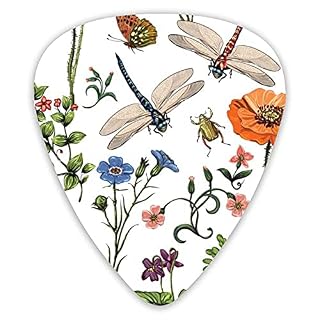 Médiators pour guitare Pflanze Pics pour guitare 12 Packs – Variété de médiators pour guitare Plectres - Les Beatles, Paul McCartney, John Lennon, RIngo Starr, George Harrison