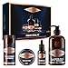 King C. Gillette Kit da Viaggio per la Cura Perfetta della Barba degli Uomini, Cofanetto Regalo Uomo, include Lavaggio Barba, Viso e Capelli 3in1 + Idratante + Balsamo 60 ml