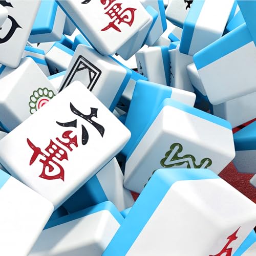 Mini Mahjong Set, 144 piezas profesional juego chino miniatura 7
