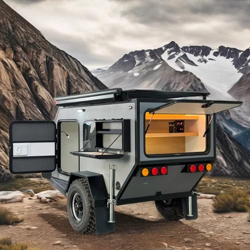Off-Road Travel Trailer with Bathroom & Solar