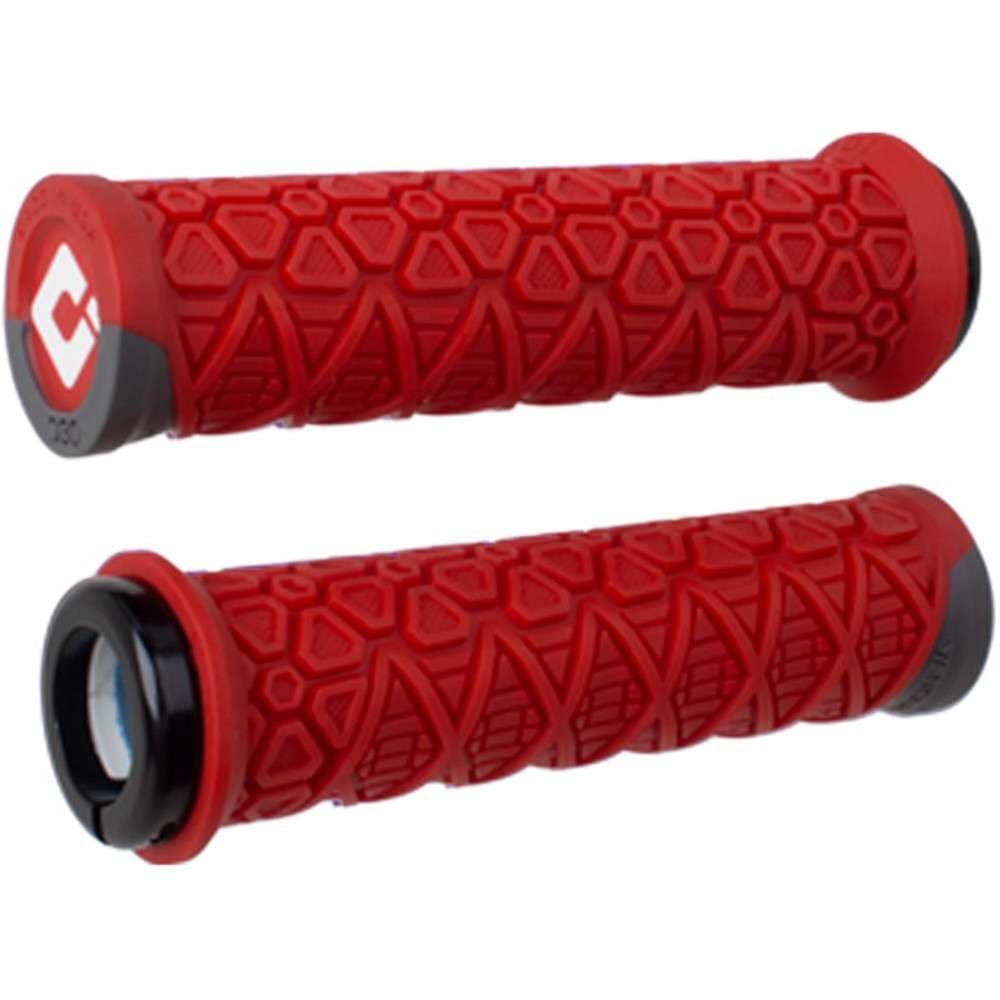 ODI Vanquish v2.1 Grips Red/Graphite, Pair