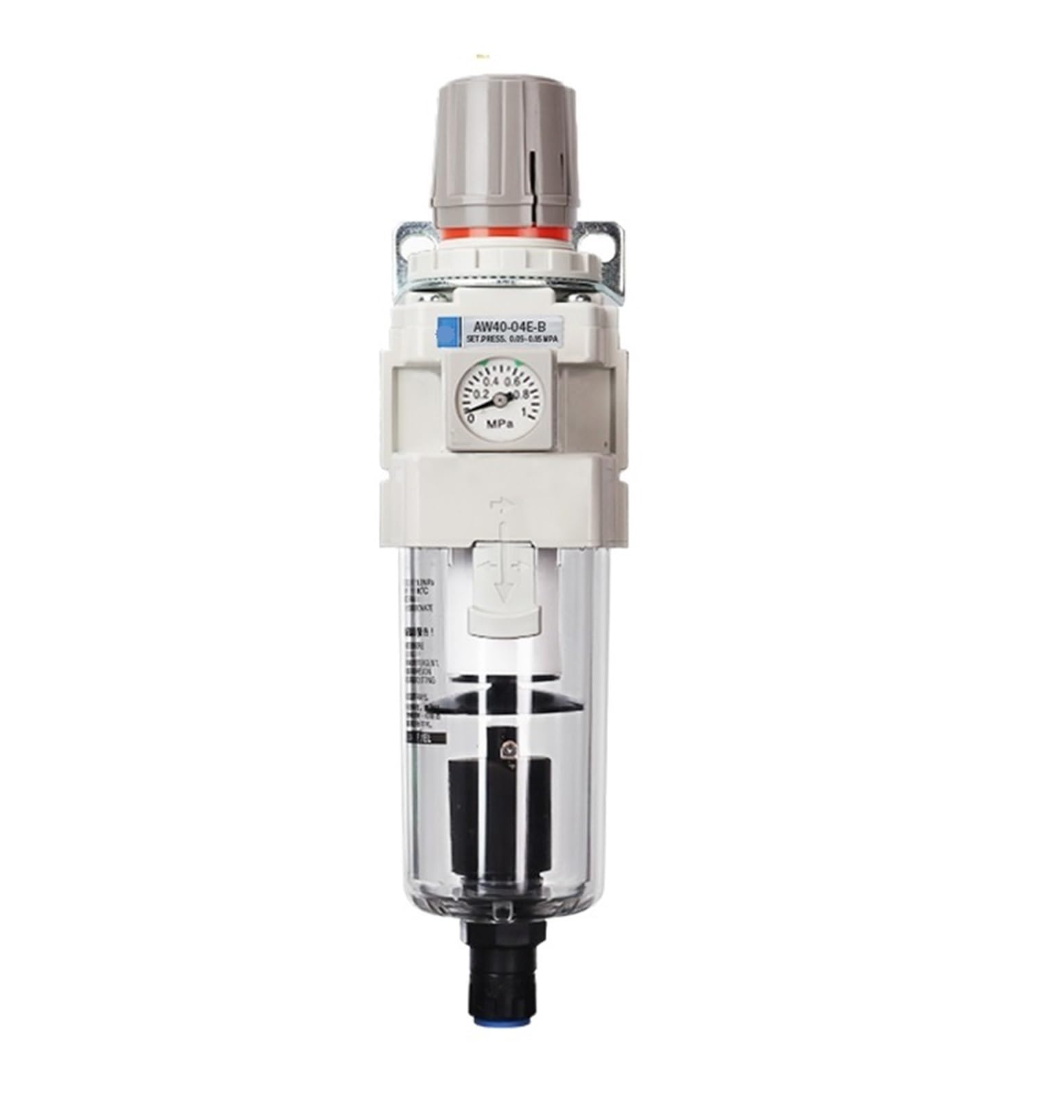 0P7BR328B AW20/30-02E air source oil-water separator filter with pressure regulating valve reducing(AW40-04DE-B)