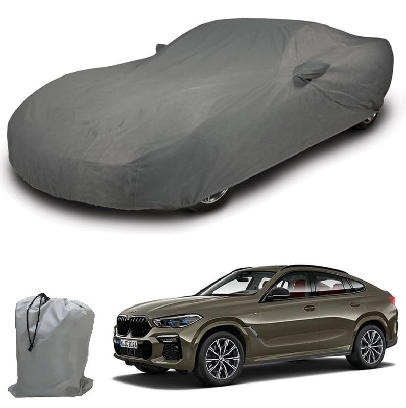 Image of ARCUATE Triple Layer Custom fit Car Body Cover for BMW X6 |Top Layer Dustrproof | Middle Layer Waterproof | Bottom Layer Scratch Protection | Outdoor Indoor Fabric