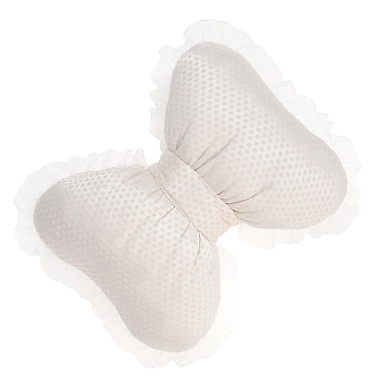 Hsioluted Decorative Bowknot Cushion Ideal for Stylish Room Decor, Easy and Comfortable Rest Sofa Pillow