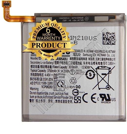 Image of THE BATTERY STORE Original EB-BA905ABU Battery for Samsung Galaxy A80 SM-A805F A90 SM-A905F Battery with 6 Month Warranty**** (Q252)