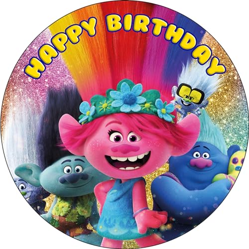 Happy Choices 12296 7.5X Inch Edible Cake Toppers cover