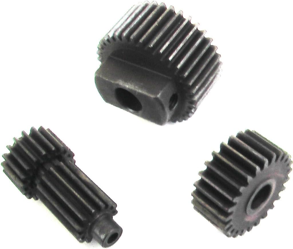 Hot Racing SVXS1000T Hardened Steel Center Gear Set - TRA 1/16