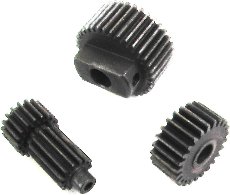 Hot Racing SVXS1000T Hardened Steel Center Gear Set - TRA 1/16