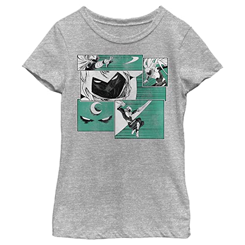 T-Shirt Moon Knight Panels pour Fille Idéal pour le Collège