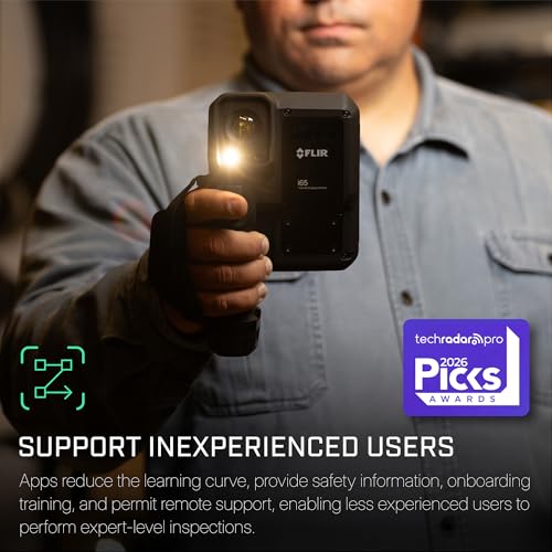 Image of Flir i34: 240x320 App-Enabled Thermal Camera with ACE OS | MSX, 40 mK NETD, AssetLink, Ignite cloud, building /electrical /HVAC, battery, charger, case