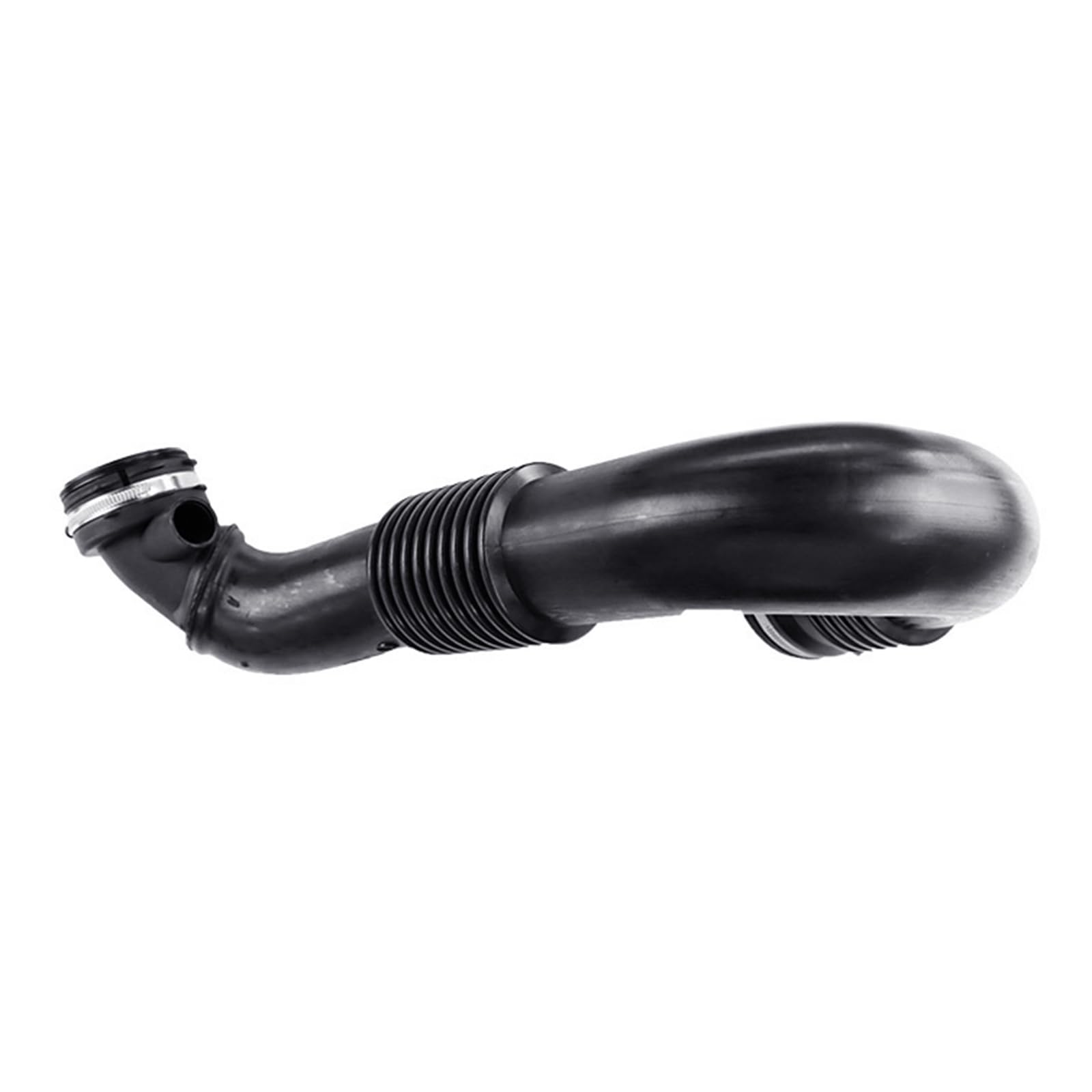 Limtula Repair Shop Air Inlet Hose Assembly Replacement With Curved Passage Ribbed Body Side Port Abs Metal Hardware For Worn Duct Renewal Service 696137 696-137 A9065282224 Air Inlet Hose Engine Tube Curved
