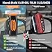 Car Oil Film Cleaner,Glass Emulsion Cleaner,Handle Oil Film Remover&Windshield Cleaner For Cars Window, Glass Emulsion, Crystal Clear View