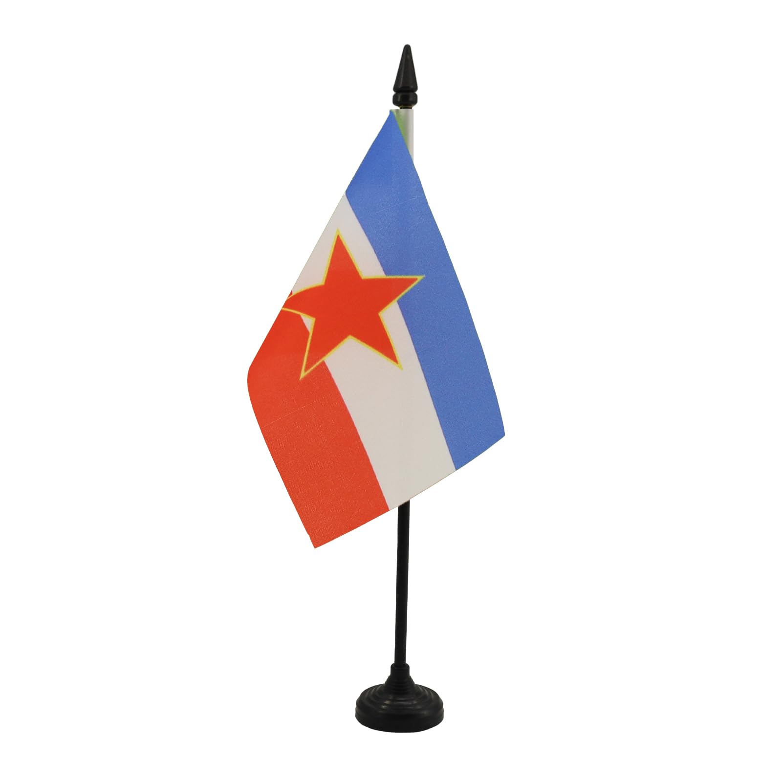 AZ FLAG Yugoslavia Table Flag 4x6 in 100D Polyester Plastic Base