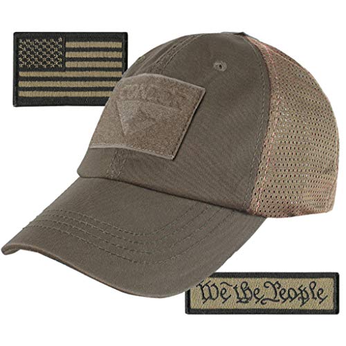 Condor Operator Cap Mesh-Back Bundle - AR-15 & We The People Patches