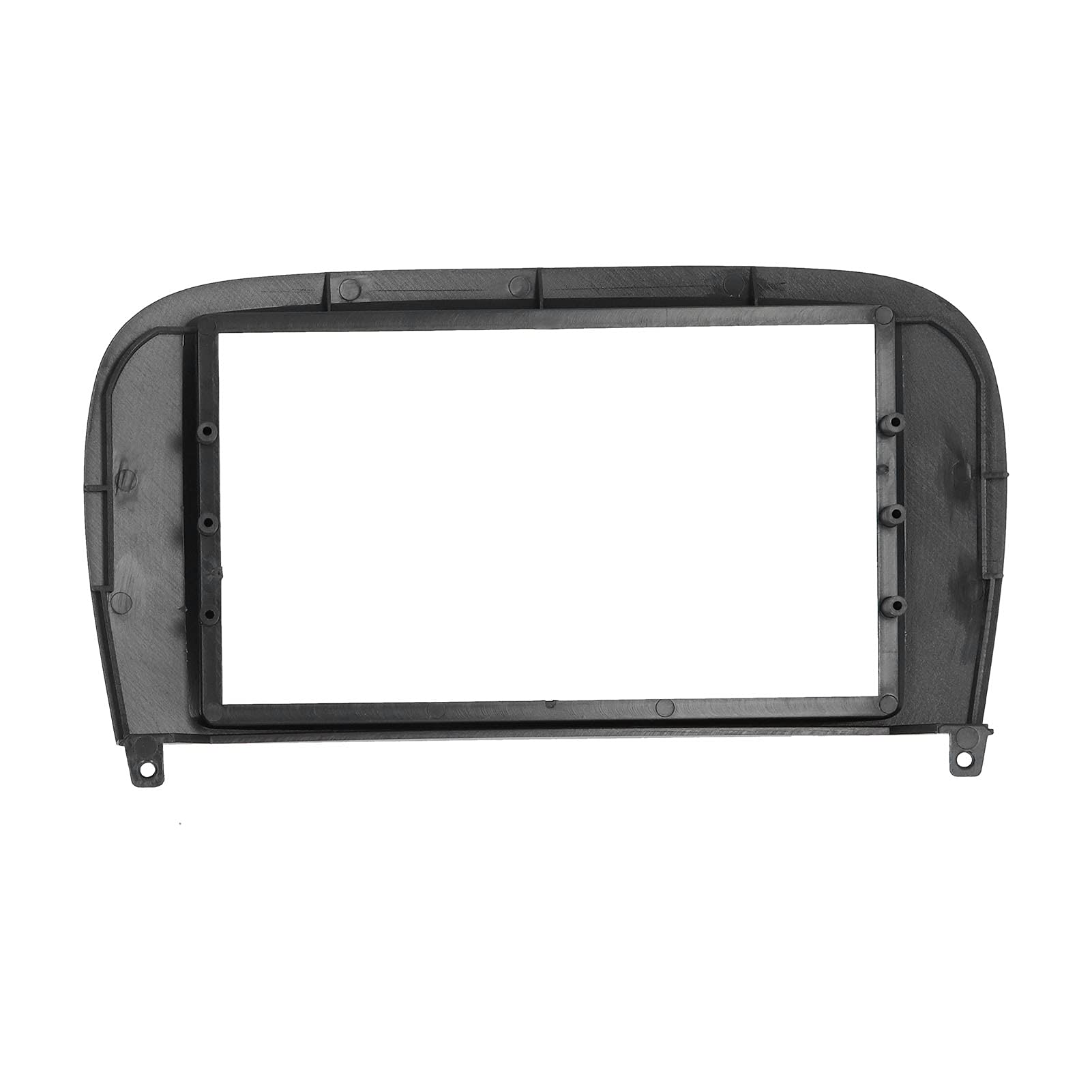 ABS 2Din Radio estéreo Fascia Panel de navegación DVD Montaje en marco Instalación Embellecedor Bisel Interior 190x110 mm 7,5x4,3 pulgadas Exterior 260x130 mm para SL Clase R230 G