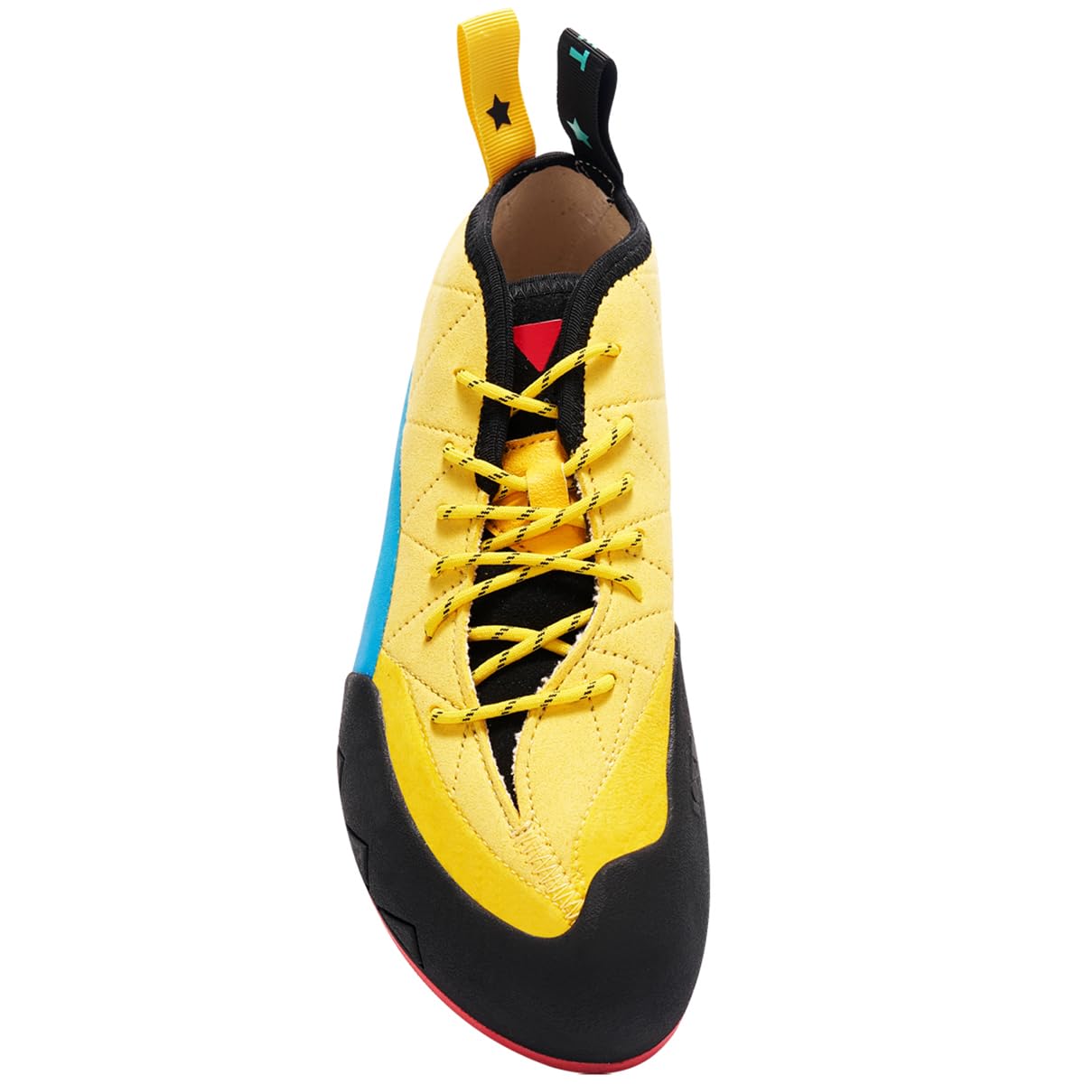 CASTIRON LIFT Professional Climbing Shoes Advanced Downturn for Sport Climbing Bouldering | Asymmetric Toe Box & High Sensitivity? Yellow