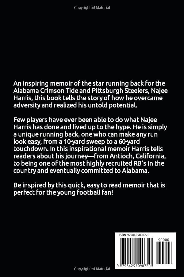 Miniatura 2 de Najee Harris The Inspiring Story of How Najee Harris Became the Top Young Running Back in the NFL (The NFL's Rising Superstars)