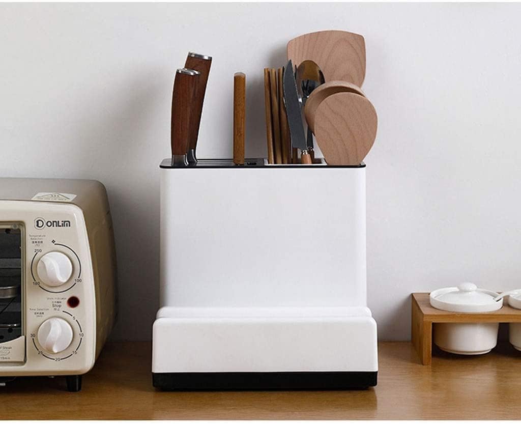 Knife Block Storage Stand Kitchen,Only selling Cutter Holder,Universal Plastic PP Knives Box Multifunctional Tools Organizer