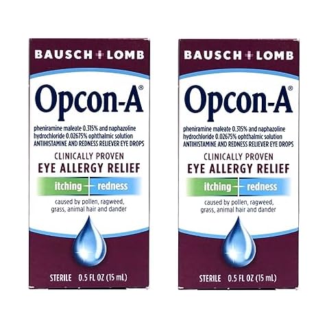 Opcon-A Bausch and Lomb, Eye Drops, 1 Fl Oz (2 Pack) Cover