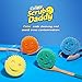 Scrub Daddy Sponge Set - Colors - Scratch-Free Scrubbers for Dishes and Home, Odor Resistant, Soft in Warm Water, Firm in Cold, Deep Cleaning, Dishwasher Safe, Multi-use, Functional, 3ct (Pack of 3)