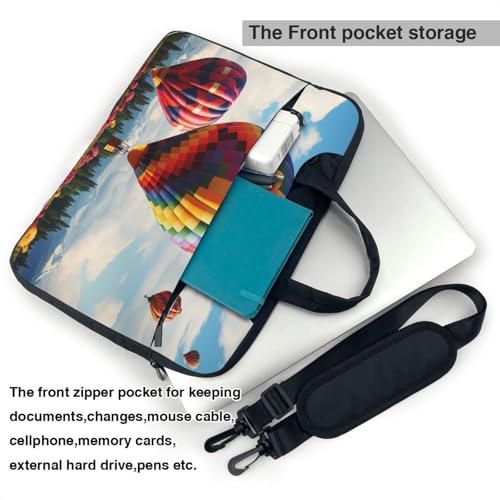 Housse antichoc pour ordinateur portable avec bandoulière protégeant des chutes quotidiennes