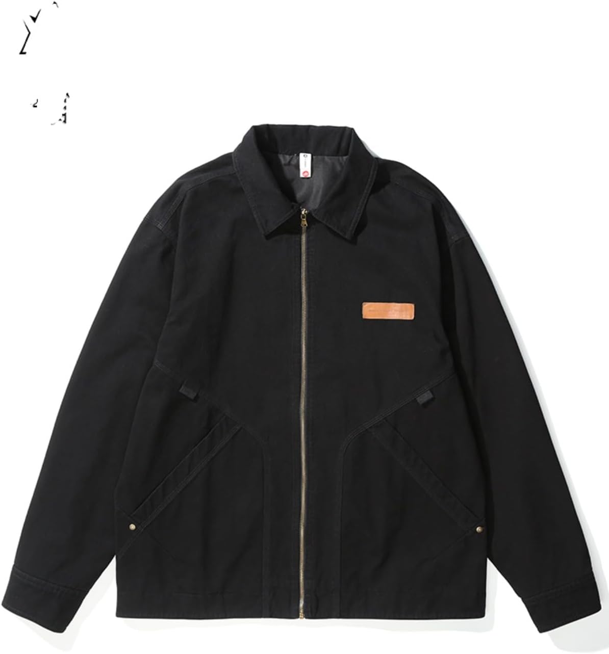 American Retro Casual Jacket for Men, Autumn and Winter Loose Large Size Jacket