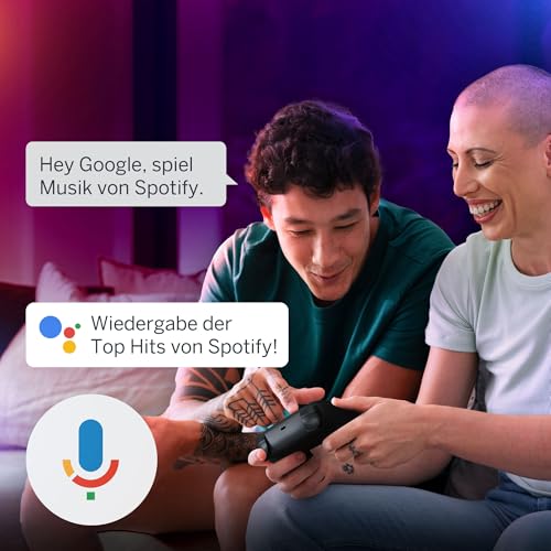 THOMSON Gamepad 400A – Bluetooth-Gamecontroller für TV und PC, Sprachassistentenfunktion, Inhaltssuch- und Wiedergabefunktion