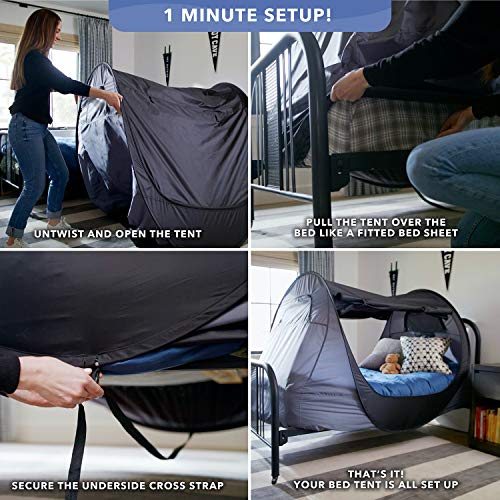 foldable privacy bed tent