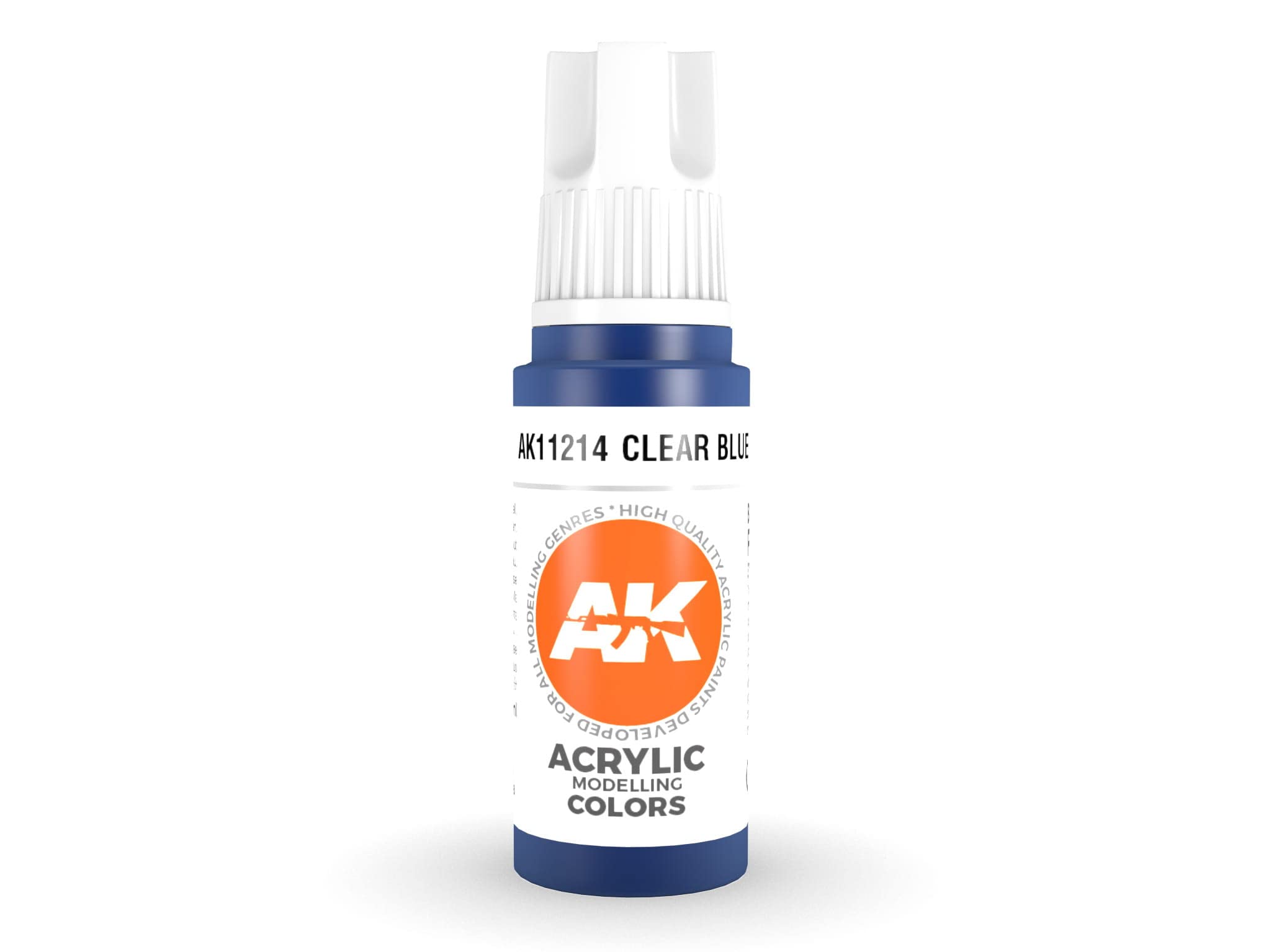 Ak Interactive Blue Ak Acrylics 3Gen Ak11214 Clear (17Ml)