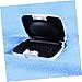 Hard Case Carry Holder for Safe Storage Travel Friendly Storage Box White for Outdoor Use