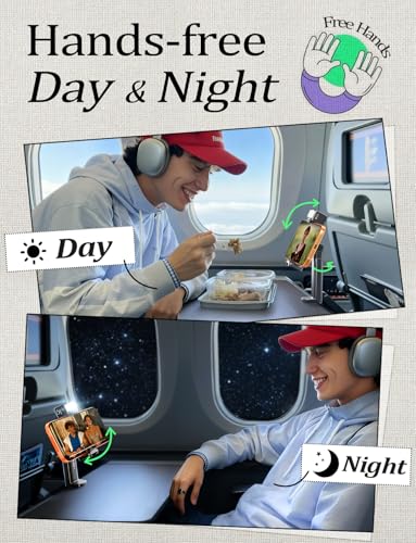 LISEN Airplane Travel Essentials (LED) Phone Stand Holder - image 2