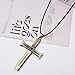 Yuoos Anime A Piece Necklace Dracule Mihawk Cross Sword Pendent Necklace Choker Cosplay for B