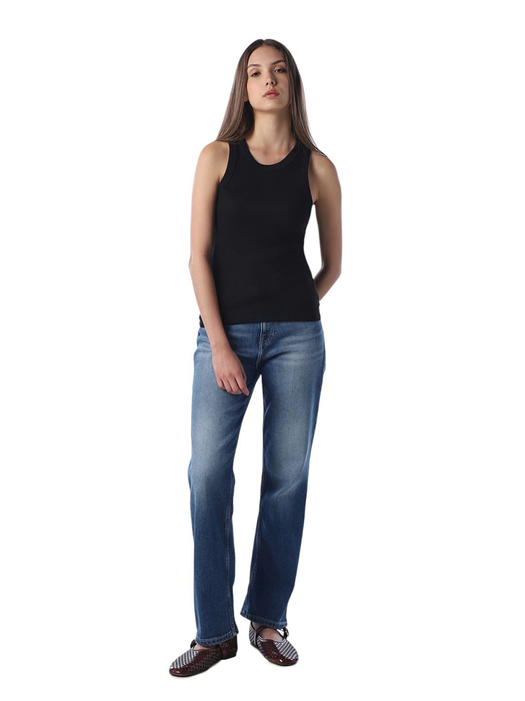 only Women's Ribbed Slim Fit Tank Top-picture-15