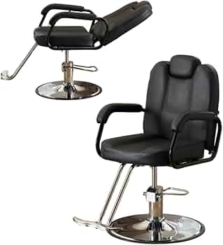 Amazon｜シャンプーチェア リクライニングチェア 360度回転 93°-140