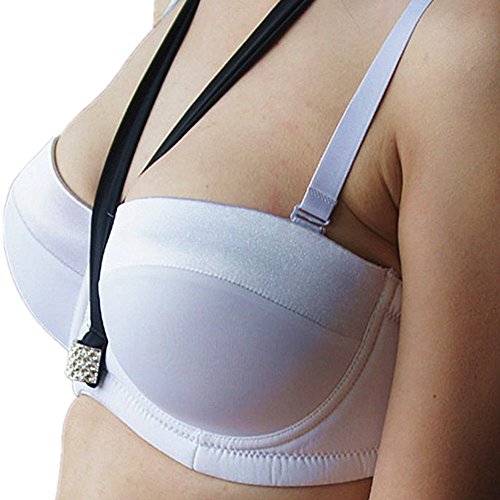 Image of Women's Strapless Bra B /C /D /DD /DDD /G 1 /2 Cup Seamless Plus Size Balconette Bra H059