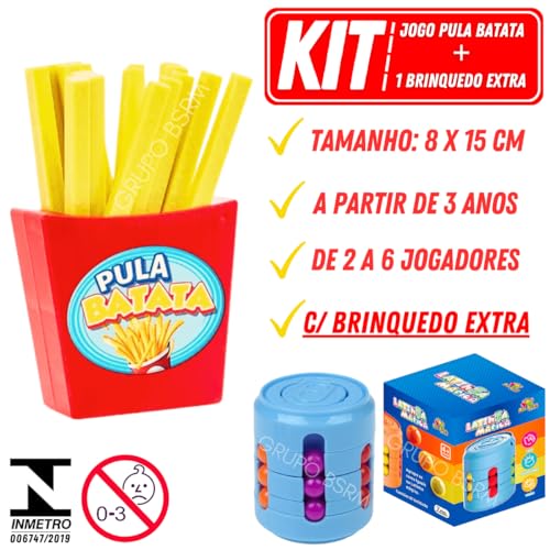 Brinquedo Pula Batata Kit Jogos Para Criança 3 anos Jogo Infantil Brinquedos Presente Para Menino Cr