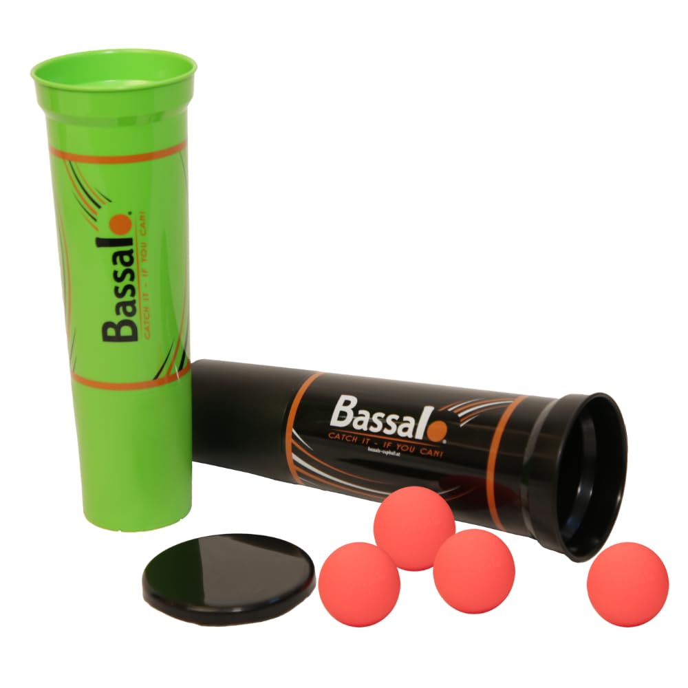 Cupball - Starter Kit Plus per 2 Giocatori - Gioco Sportivo per Bambini, Adolescenti e Adulti - 2 Tazze, 4 Palline da Gioco